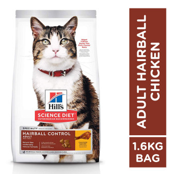 Hill's Science Diet Adult 7+ Hairball Control 1.6kg