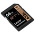 Lexar 633X Professional 64GB V30 U3 SDHC™/SDXC™ UHS-I Memory Cards (up to 95MB/s read, Write 45MB/s)