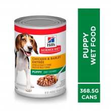 Hill's Science Diet Puppy EntrÃ©e Can Food Chicken & Barley 369g