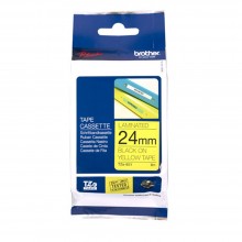 Brother TZe-S651 Black on Yellow (24mm) Strong Adhesive Tapes