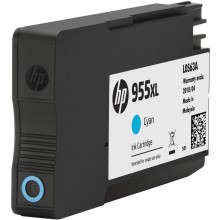 HP 955XL Cyan Original Ink Cartridge (L0S63AA)