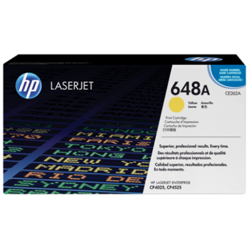 HP 648A Yellow LaserJet Toner Cartridge (CE262A) [662504]