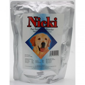 Nicki Dog Milk Powder 500 gms