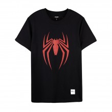 Spider-Man Series Spider Tee (Black, Size L)