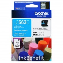 Brother LC-563 Cyan Ink Cartridge 