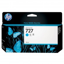 HP 727 130-ml Cyan Designjet Ink Cartridge (B3P19A)