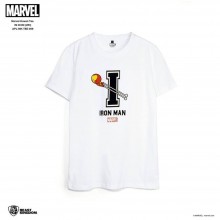 Marvel Kawaii Tee Iron Man Icon - White